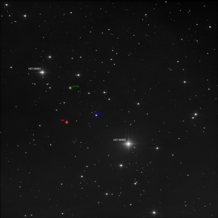 Mapka - CzeV2569, JD 2461046.54596