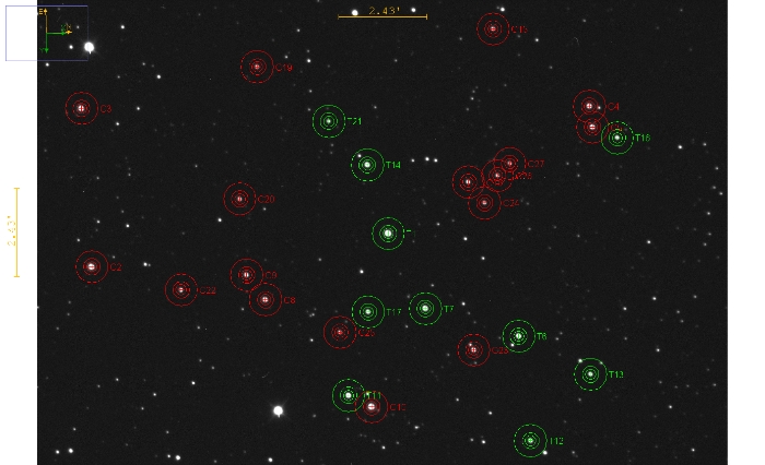 Mapka - TOI-1516, JD 2461043.29451