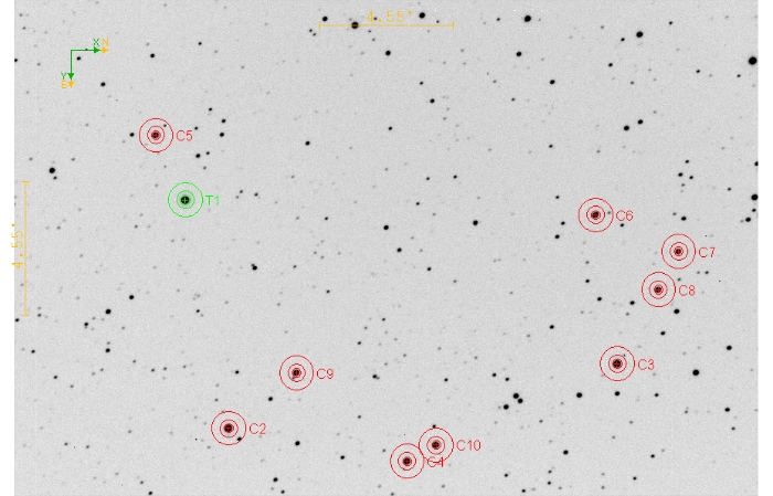 Mapka - TOI 1425.01, JD 2460985.33576