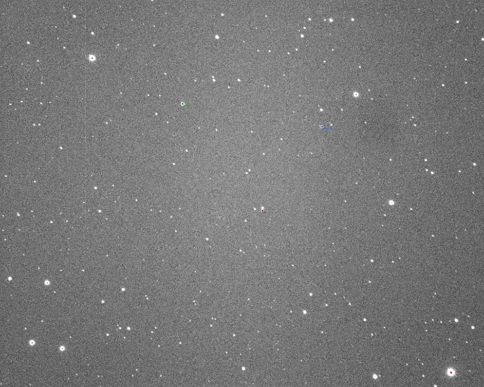 Mapka - GU Leo, JD 2460724.25222