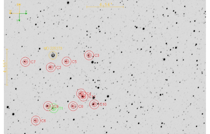 Mapka - TOI-4000, JD 2460894.34730