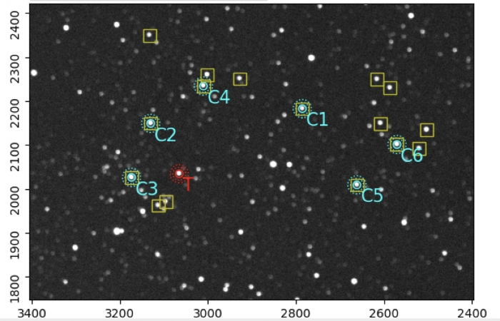 Mapka - TOI-4731, JD 2461054.63773