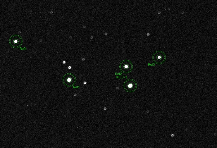 Mapka - KELT-3, JD 2461054.40722