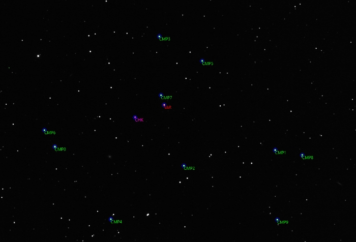 Mapka - TOI-1173, JD 2461055.24822