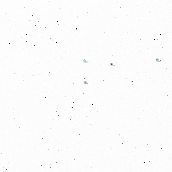 Mapka - LP UMa, JD 2461060.28870