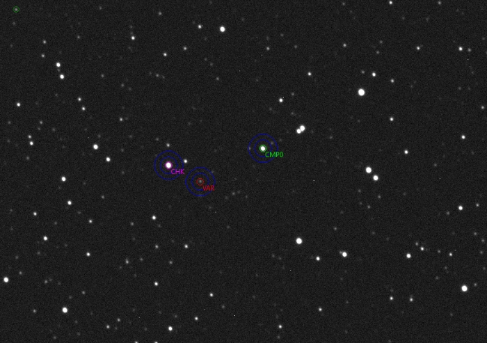 Mapka - V0440 Lac, JD 2461028.97714