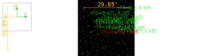 Mapka - KELT-19 A, JD 2461081.18377