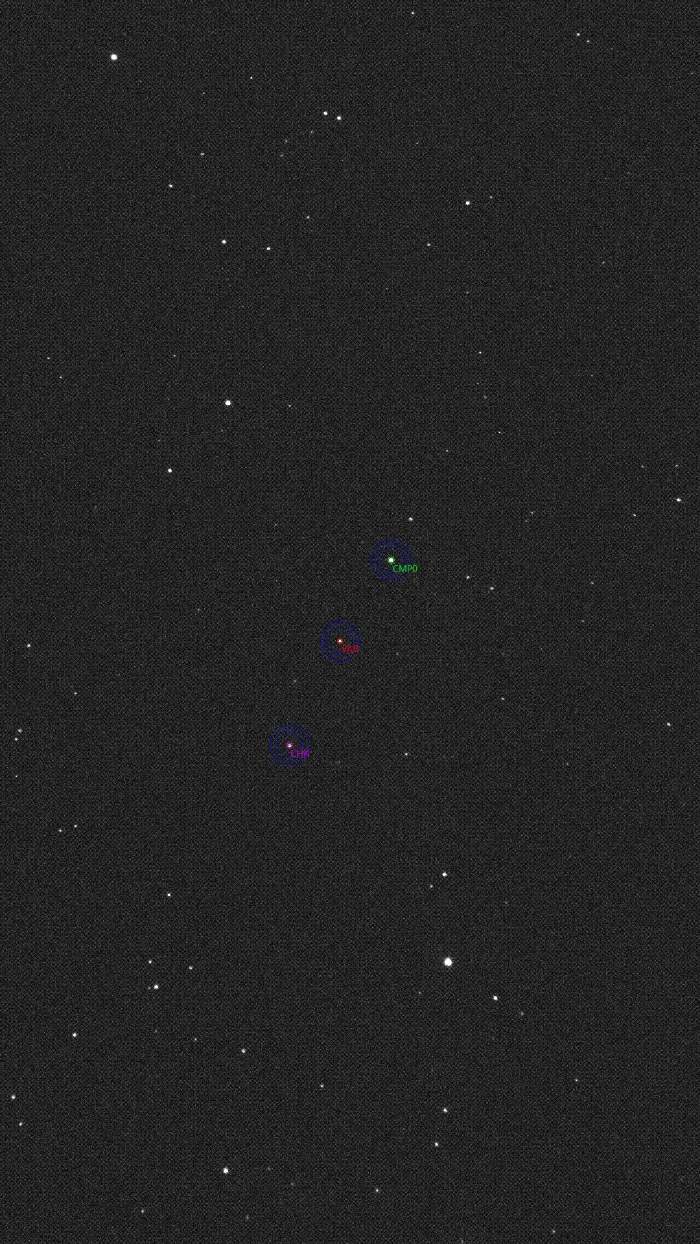 Mapka - QT UMa, JD 2461090.26882