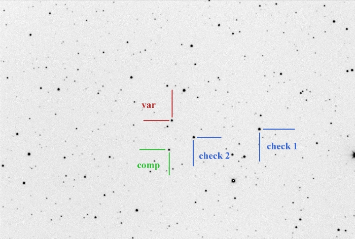 Mapka - OT UMa, JD 2460741.34382