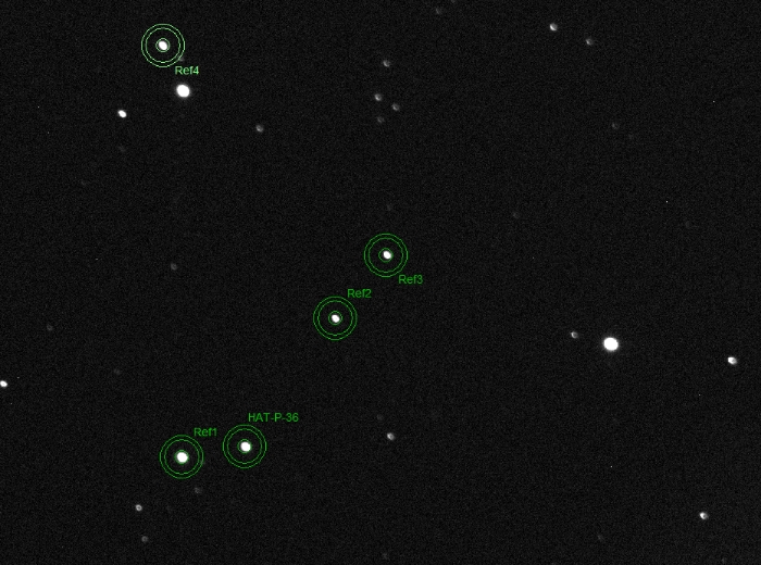 Mapka - HAT-P-36, JD 2461097.49382