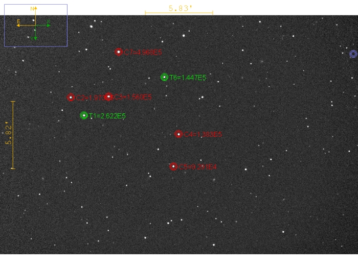 Mapka - TOI-5647, JD 2461097.85746