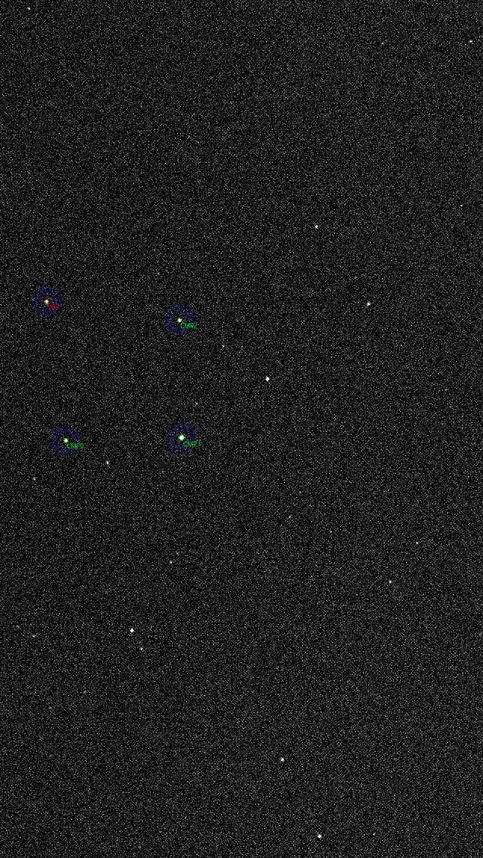 Mapka - XY Leo, JD 2461098.42341