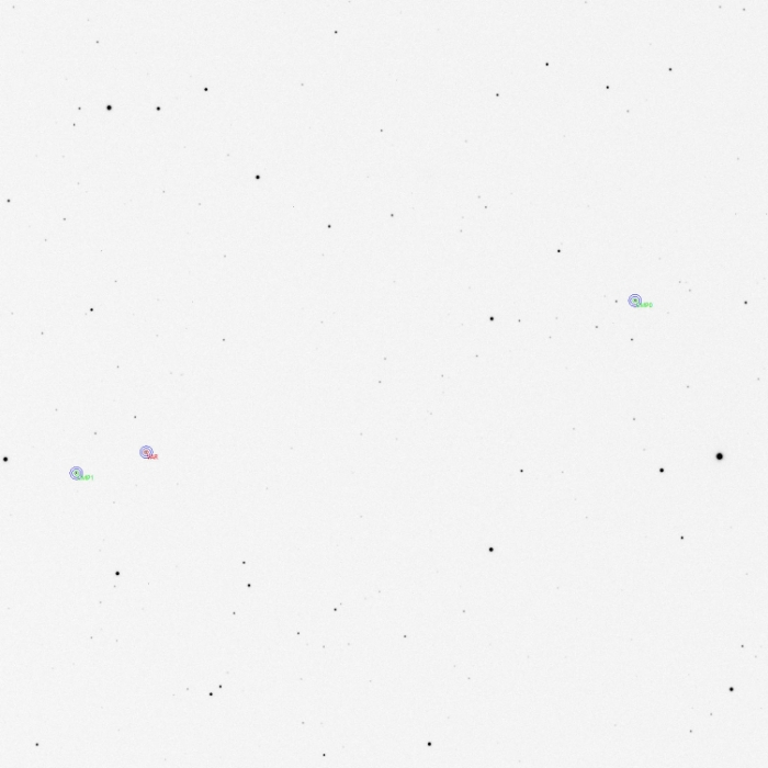 Mapka - UX UMa, JD 2461100.27957