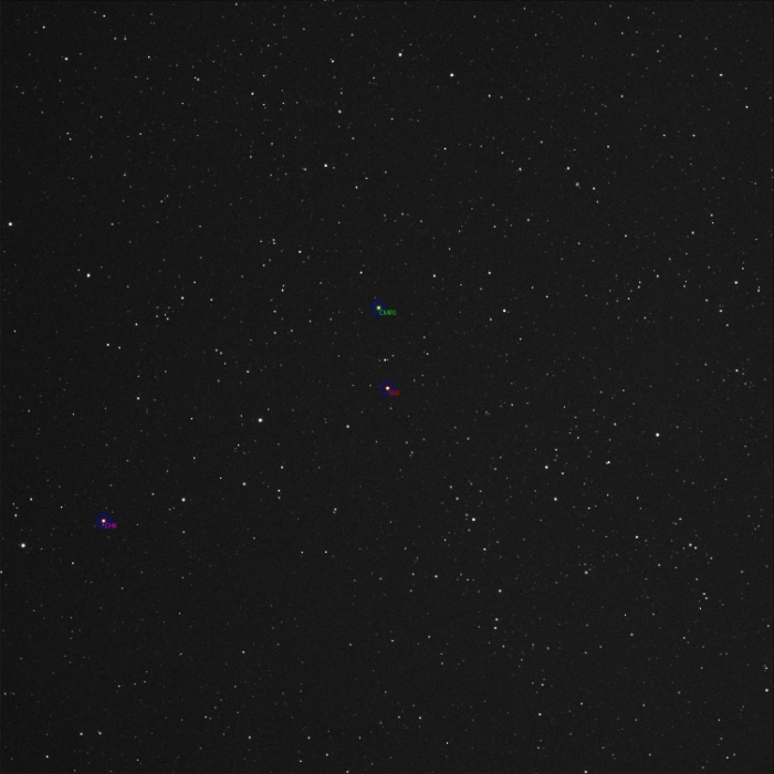 Mapka - V0397 Cep, JD 2461100.42668