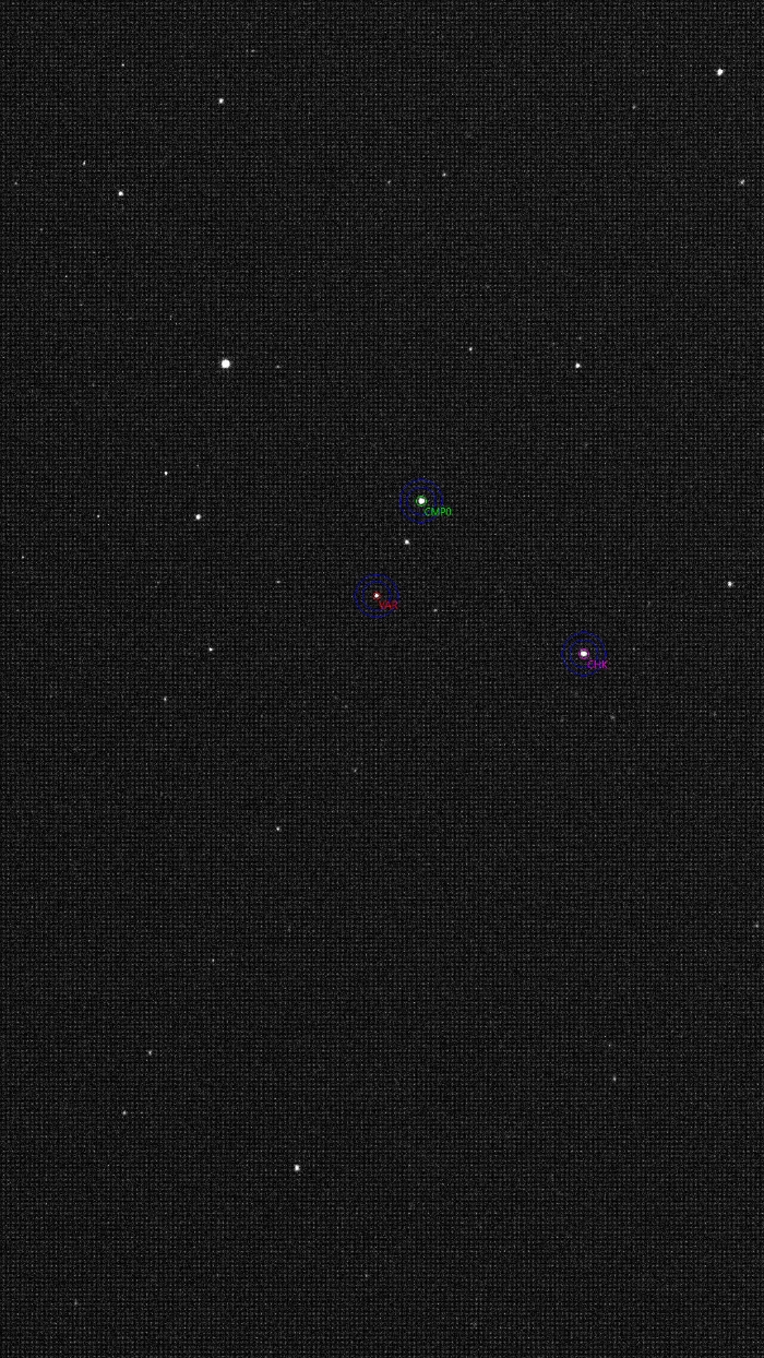 Mapka - RZ Tau, JD 2461099.27437