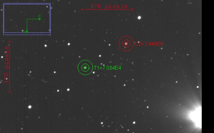 Mapka - HATS-23, JD 2459669.73693