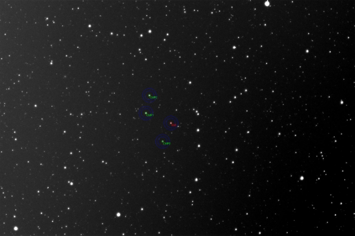 Mapka - KELT-23 A, JD 2461099.28955