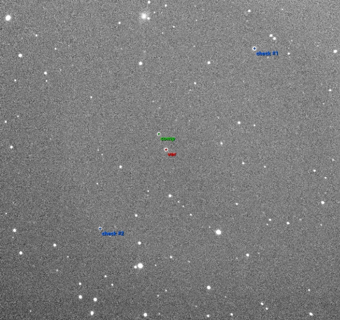 Mapka - LP UMa, JD 2461106.24477