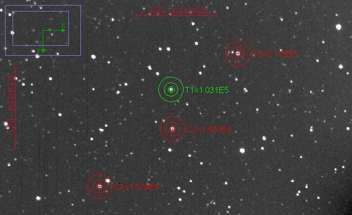 Mapka - V0659 Ara, JD 2459675.74963