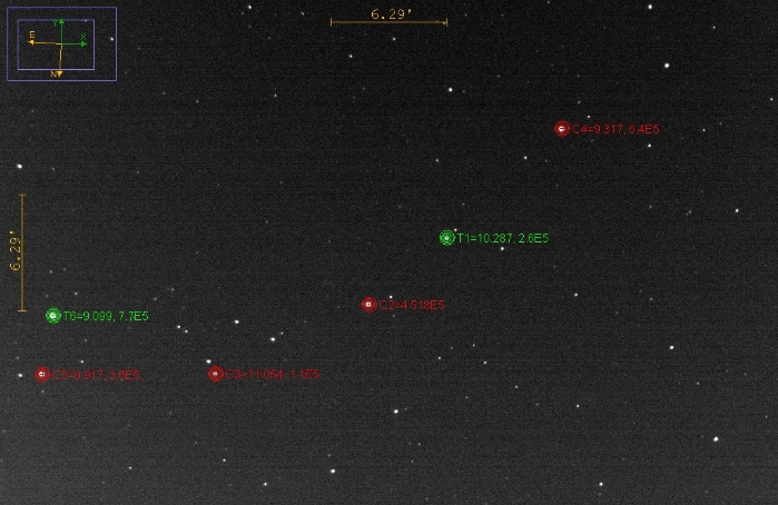 Mapka - XO-6, JD 2461110.37205