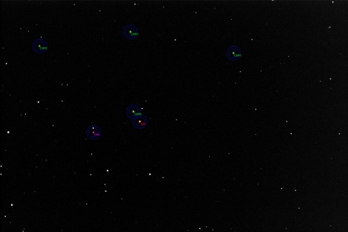 Mapka - BI CVn, JD 2460725.61390