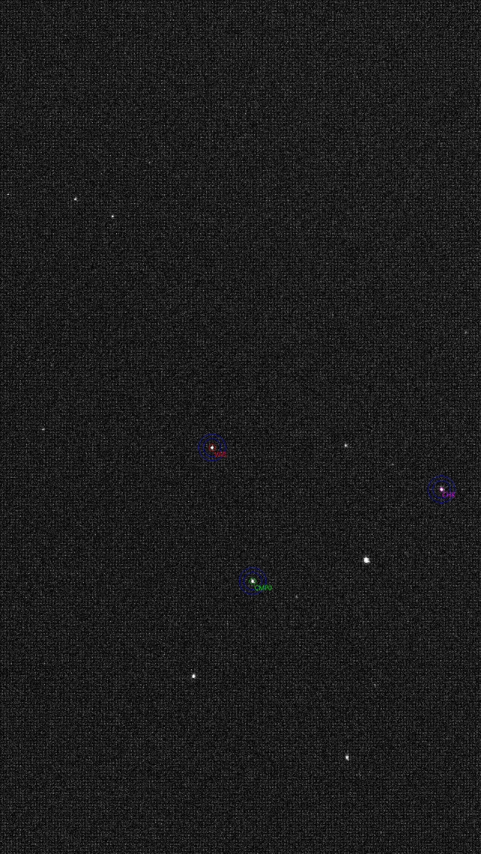 Mapka - XY Leo, JD 2461113.27406