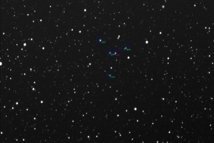 Mapka - WASP-127, JD 2461113.30964