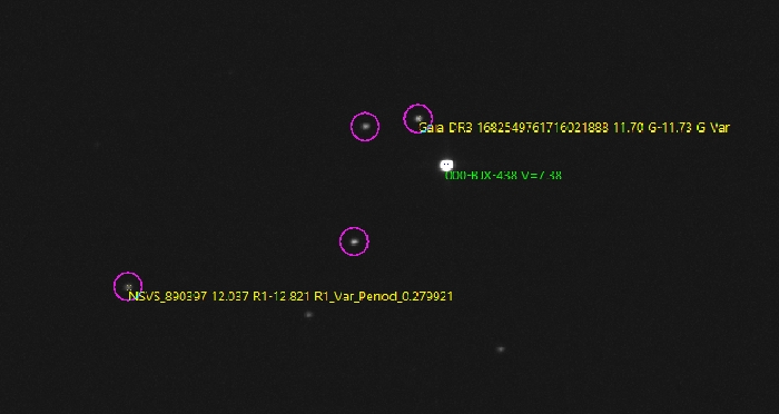 Mapka - NSVS 890397, JD 2460935.22500