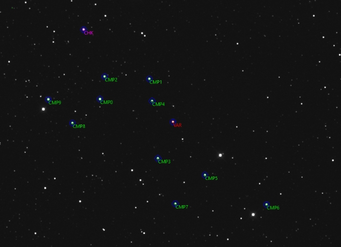 Mapka - TOI 2494.01, JD 2461086.99253