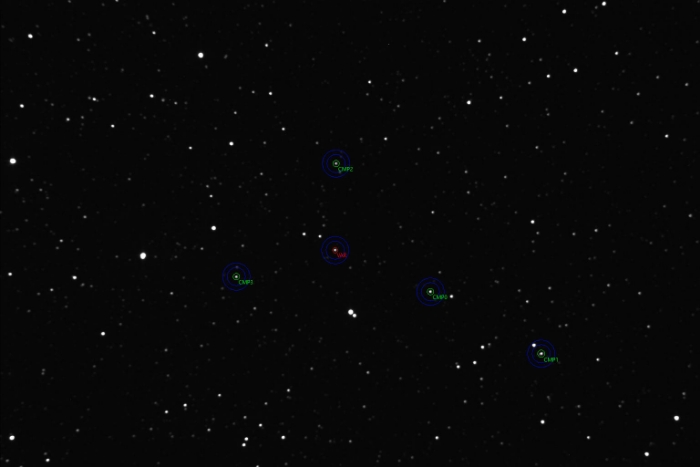 Mapka - V1355 Her, JD 2460856.42827