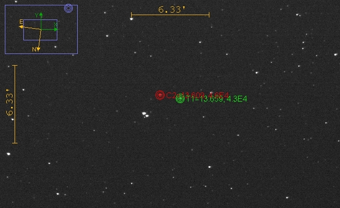 Mapka - V0406 Cam, JD 2461113.31680