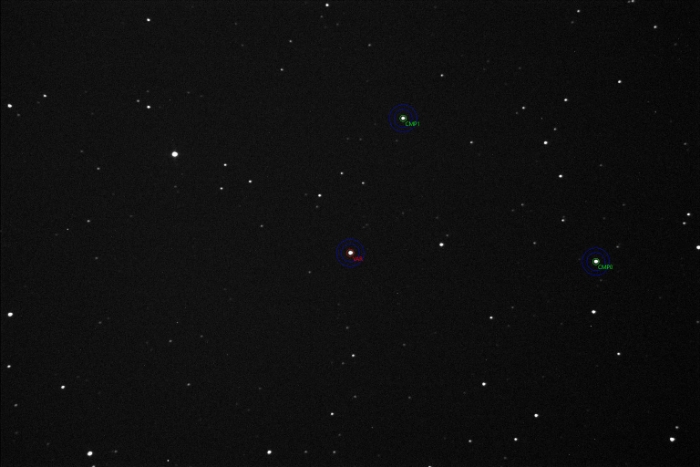 Mapka - V0462 Dra, JD 2460809.42028