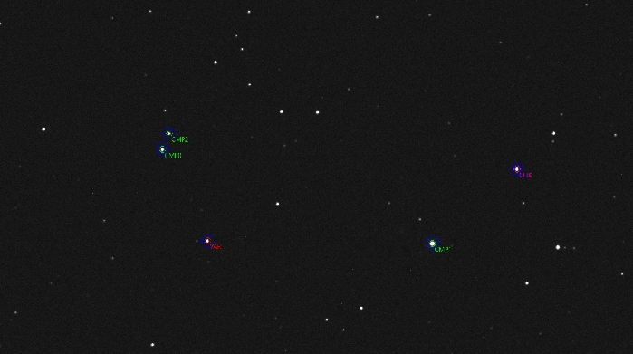 Mapka - NSVS 7541088, JD 2461123.02426