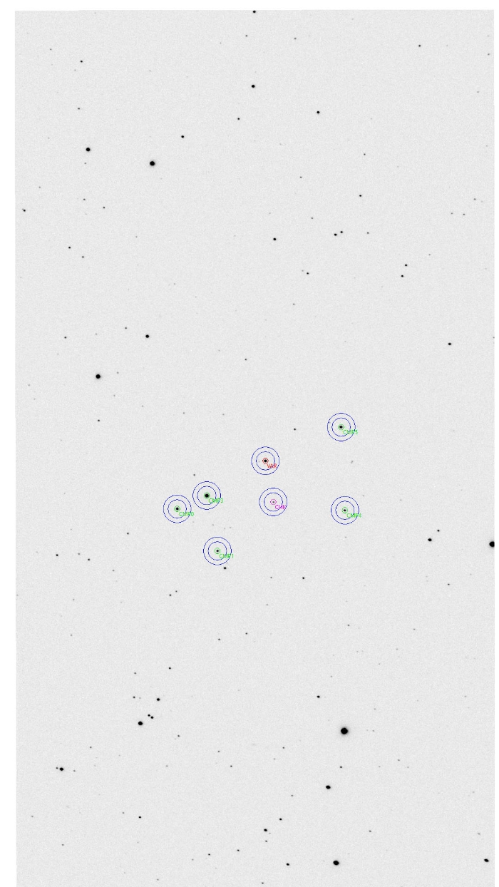 Mapka - QT UMa, JD 2461106.38020