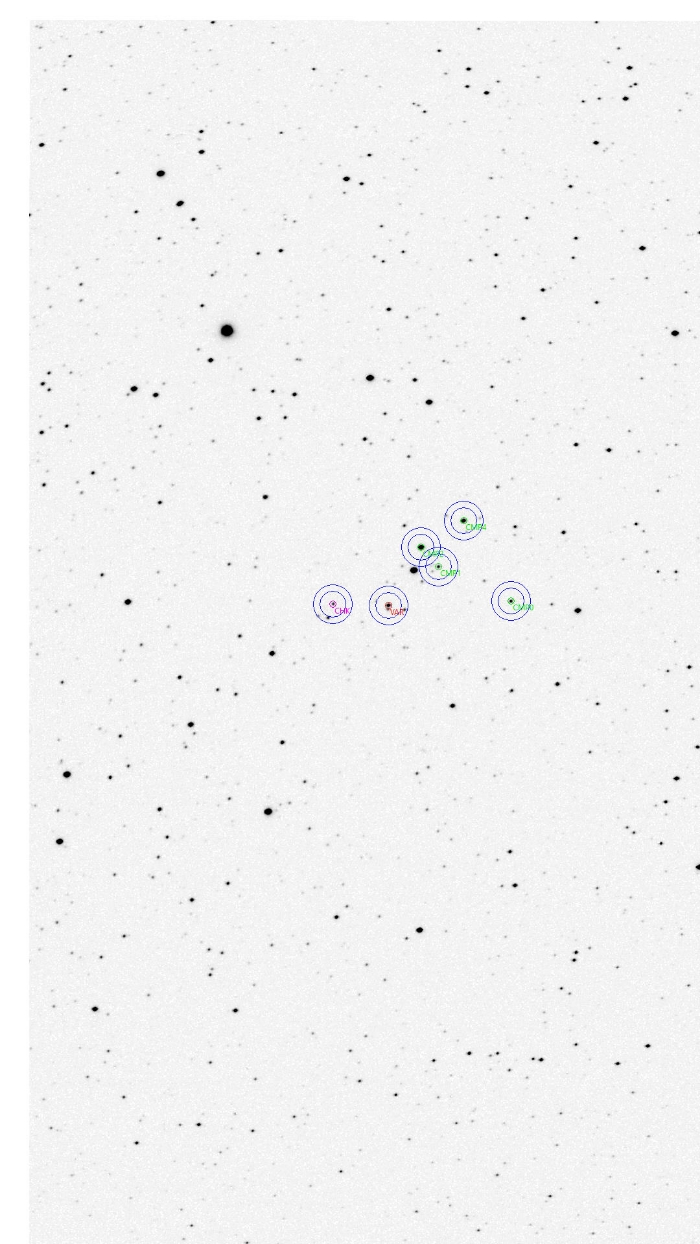 Mapka - V0740 Per, JD 2461105.23550