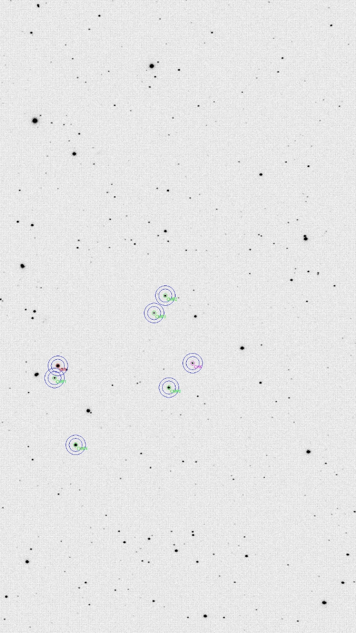 Mapka - XY UMa, JD 2461038.60320