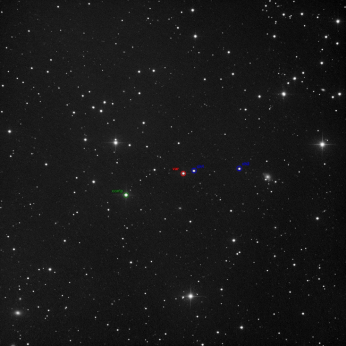 Mapka - LP UMa, JD 2461118.26410