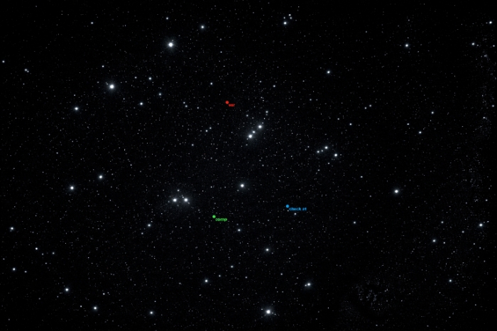 Mapka - TOI 4121.01, JD 2461127.53095