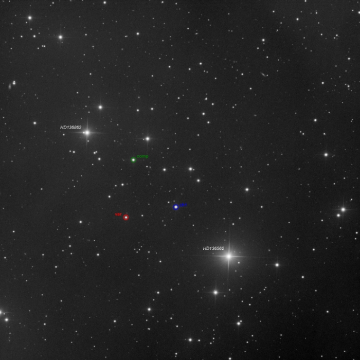 Mapka - CzeV2569, JD 2461127.34076