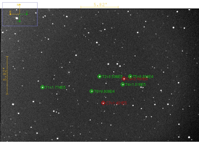 Mapka - TOI-3789, JD 2461106.60164