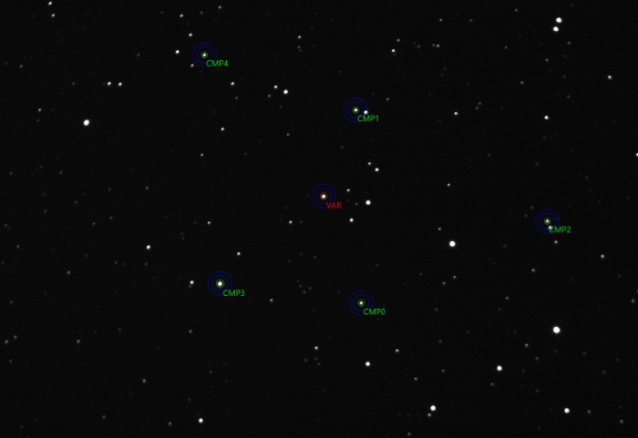 Mapka - TOI-3819, JD 2461118.32535