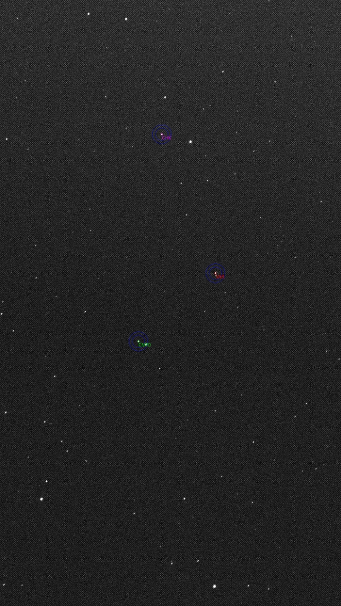 Mapka - RX Hya, JD 2461128.30010