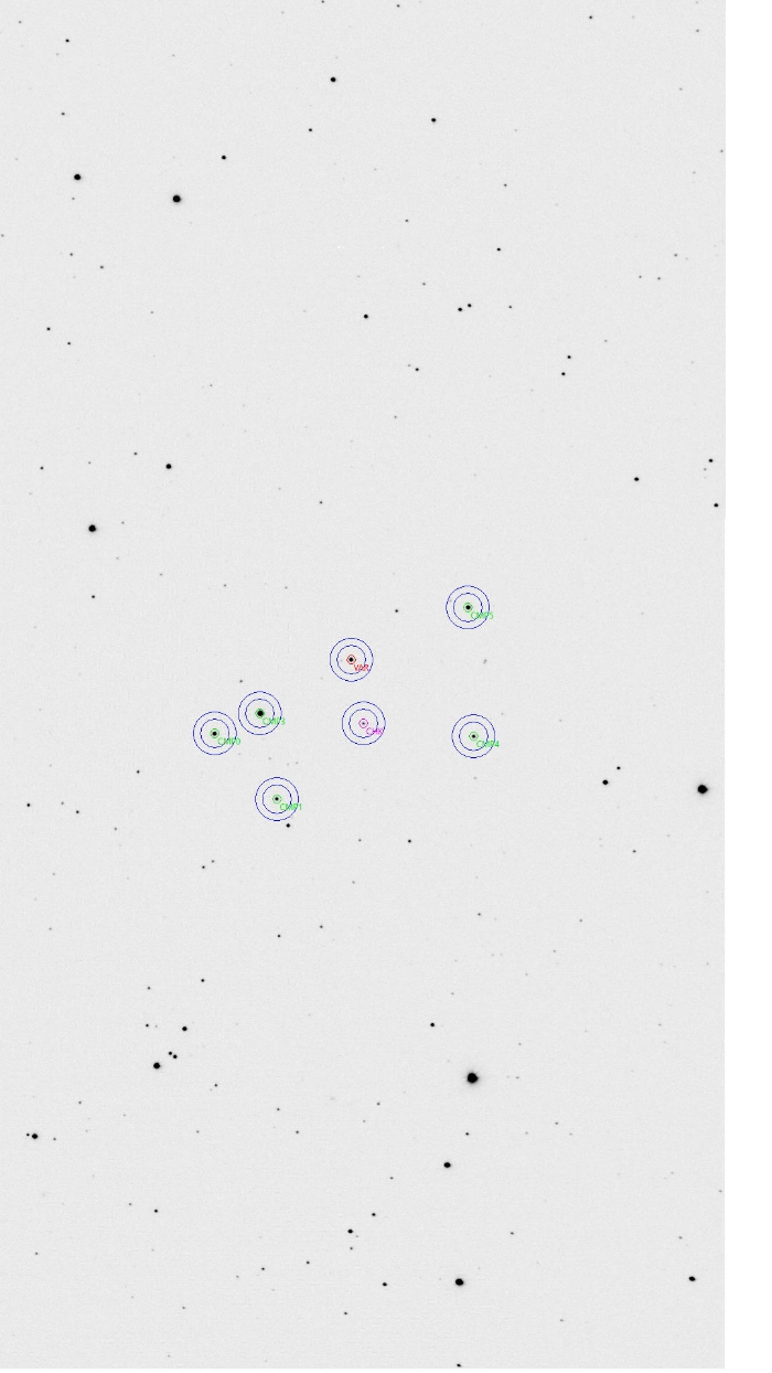 Mapka - QT UMa, JD 2461118.47662