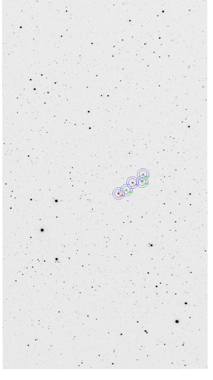 Mapka - V0845 Aur, JD 2461102.23839