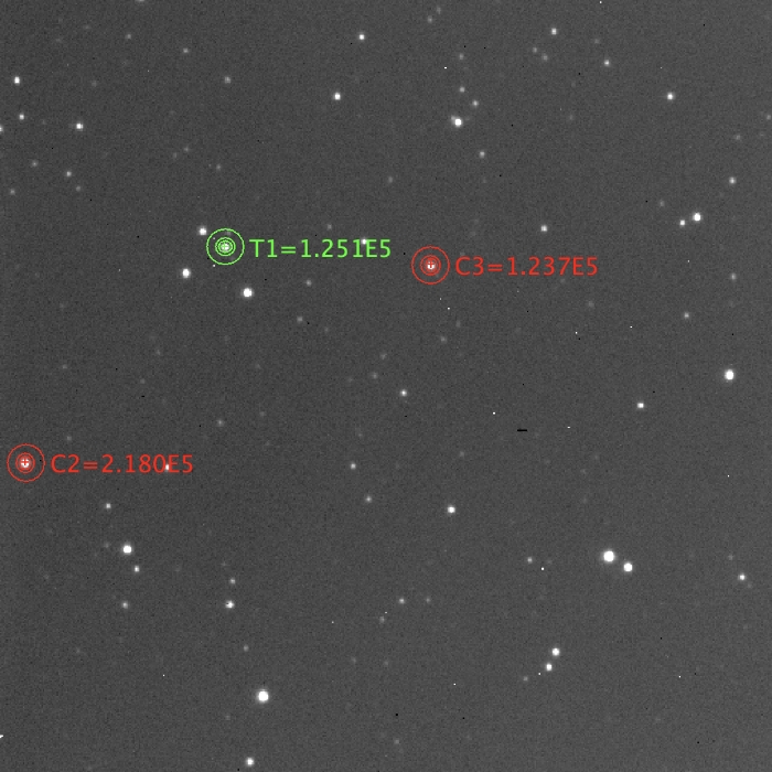 Mapka - TOI-7525, JD 2461126.53710