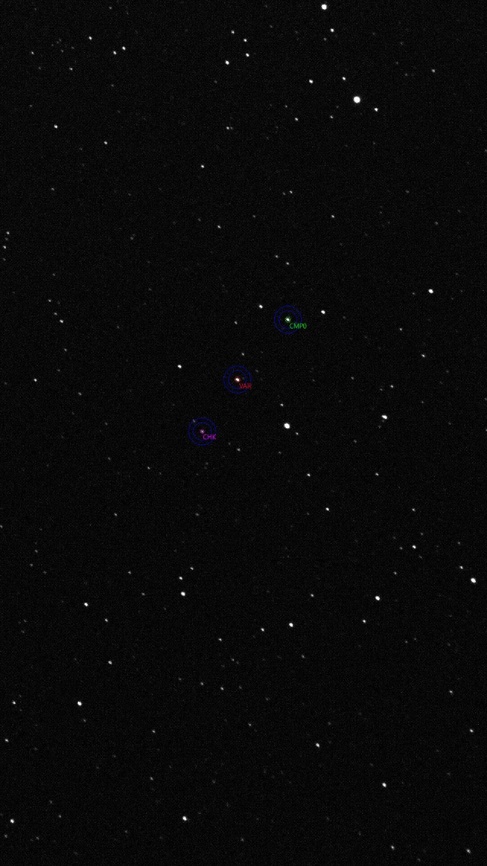 Mapka - XZ CMi, JD 2461135.28714