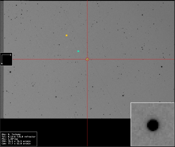 Mapka - CE Leo, JD 2461135.60355