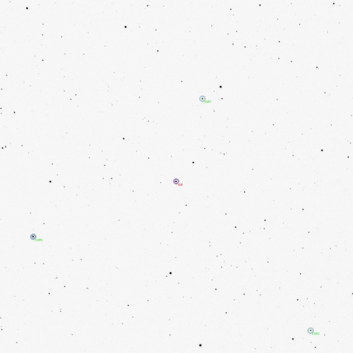 Mapka - EF Dra, JD 2461137.38303