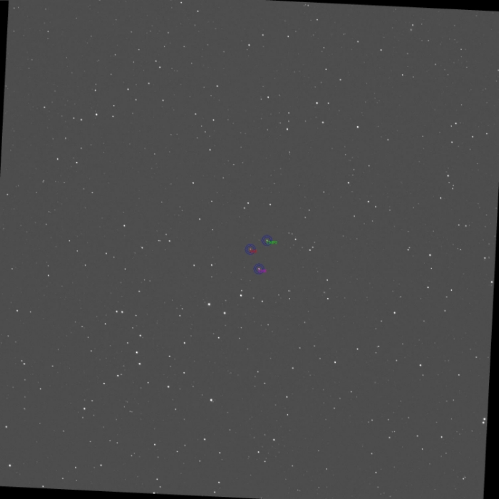 Mapka - NSVS 872362, JD 2461138.29473