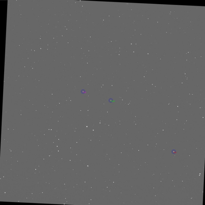 Mapka - V0450 Dra, JD 2461139.29833